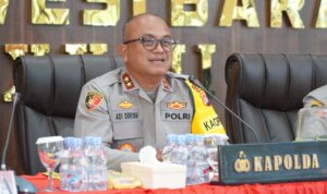 Kapolda Sulbar Irjen Pol Adi Deriyan Jayamarta