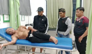 anak aniaya bapak gegara judi online