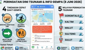 gempa 7,7 magnitudo pulau karatun sulawesi utara